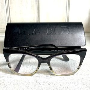 L.A.M.B Plastic Abstract Eyeglass Frame
